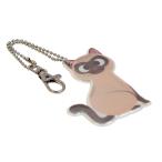  жизнь хранитель отражатель брелок для ключа кошка кошка бежевый Brown симпатичный модный Северная Европа 