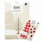 ロヴィ クリスマスツリー ナチュラル ボウル ボール レッド セット 白樺でつくるオブジェ lovi ミニツリー Momi-no-ki もみの木 14cm おしゃれ 飾り