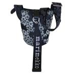 マリメッコ ウニッコ ショルダーバッグ Essential Bucket Unikko No.159 花柄 小さい ポケット おしゃれ 黒 北欧 marimekko