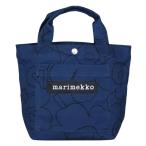 マリメッコ トートバッグ ピィイルト ウニッコ ブルー 紺 marimekko Lunchbag Piirto Unikko 北欧 ギフト おしゃれ