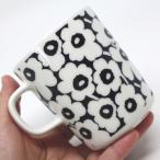 マリメッコ ピックイネン ウニッコ マグカップ 黒地 ブラック No.910 250ml unikko marimekko 花柄 60周年 限定 正規品