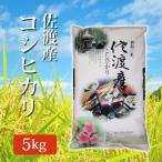 令和5年産 2023年度産 精米 新米 佐渡産コシヒカリ こしひかり 精米済 白米 5kg (5キロ) 佐渡産 コシヒカリ 代引不可 同梱不可