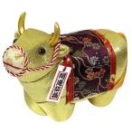 うし 木目込み人形 No.13 祝い丑 黄金      干支 木目込 木目込み 人形 セット キット 手芸 江戸木目込