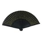 【シルク扇子】般若心経扇子 No.50       プラ止め シルク扇子 シルク１００％ 竹製 お土産 扇子 センス 絹