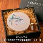 チーズケーキ 4号サイズ(約12cm) お取り寄せ ギフト ケーキ スイーツ ギフトボックス入り ハチミツ付