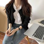爆買カーディガン ニット セーター シンプル 無地 柔かい レディース 秋服 ニットカーディガン 長袖 薄手 ショートニット 羽織り アウター 春秋冬 通勤