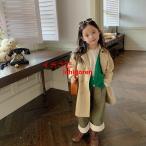 トレンチコートキッズ子供服女の子秋...