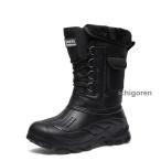  боты мужской водонепроницаемый предотвращение скольжения обратная сторона ворсистый EVA легкий зимний теплый защищающий от холода нежный удобный проект ходить на работу путешествие блок .. уличный работа 