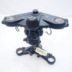  Ninja 250 оригинальный вынос руля set верхняя скоба (top bridge). нижний держатель EX250K трещина нет 08-12 год 