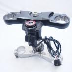ZZR1400 оригинальный вынос руля set верхняя скоба (top bridge). нижний держатель 08-11 год ZXT40C потертость царапина нет 