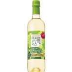 白ワイン ほのかな甘口 サントリー 酸化防止剤無添加のおいしいワイン。白 720ml ペットボトル　ギフト プレゼント(4901777194632)