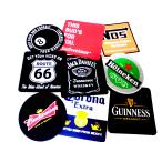 ラバーコースター コロナ/ハイネケン/ギネス/バドワイザー/ジャックダニエル/ROUTE66 Bar Beer/JIM BEAM