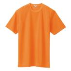 AITOZ:クールコンフォート半袖Tシャツ (ポケット無し) (男女兼用) オレンジ SS 10574 吸汗速乾 アイトス(aitoz) アイトス