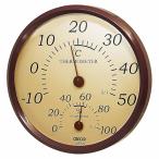 クレセル:温度計・湿度計 TR-150BR 4955286808047 大工道具 測定具 温度計・環境測定器