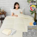 【レビュー特典付 洗濯ネット】 丸八真綿 肌掛けふとん 羽毛布団 ケット ミライクルダウン 85% シングル セミダブル ダブル リサイクル 洗える タタキキルト