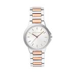 Rebecca Minkoff Women's Quartz Watch with Stainless Steel Strap, Silver, 18