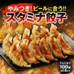 スタミナ餃子100個 一龍堂 餃子 生餃子 ぎょうざ ギョウザ ギョーザ  冷凍餃子 パンチのある風味づくり  生姜 ニンニク にんにく風味強め   冷凍食品