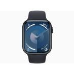 ショッピングapple watch 「新品」Apple Watch Series 9 GPSモデル 41mm MR8W3J/A [ミッドナイトスポーツバンド S/M]