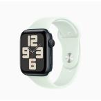 ショッピングapple watch 「新品」Apple Watch SE(第2世代) 44mm ミッドナイトアルミニウムケース MRTX3J/A-MWN03FE/A(Size:M/L)