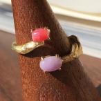 指輪K18コンクパールコンク真珠ラ...