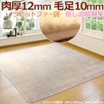 ホットカーペットカバー ラグ 肉厚ラグ無地 3畳 三畳 200×240 秋冬 ホットカーペット対応 炬燵敷き ボリューミー /本州・四国は送料無料/