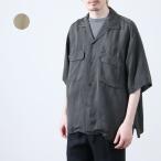 KAPTAIN SUNSHINE (キャプテンサンシャイン) Open Collared SS Shirt STRIPE / オープンカラードショートスリーブシャツ(ストライプ)