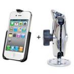 RAM крепление передний основа ( серебряный ). фиксированный формат [Apple] i Phone 4 для 