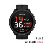 SUUNTO RUN 2 All Black (64GB) スント ラン 2 オールブラック 64GB 国内 SS051639000 ランニングウォッチ 心拍計 通知 GPS