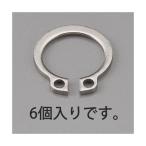 エスコ EA949PA-421 ２１ｍｍ ステンレス製 軸用スナップリング ６コ EA949PA421【キャンセル不可】
