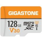Gigastone GJMXR-OG128GV30 マイクロSDカード128GB SDXC microSDカード V30 UHS−I U3 クラス10