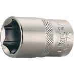 あすつく対応 「直送」 トラスコ中山 T4-15S ソケット ６角タイプ 差込角１２．７ 対辺１５ｍｍ T415S 301-3111 対辺15mm