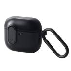 ELECOM エレコム AVA-AP06TSLBK AirPods 4 ケース 耐衝撃 カバー 【ワイヤレス/MagSafe充電対応】 衝撃吸収 フタ