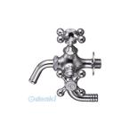 三栄水栓製作所 SANEI JF12YK-13 万能二口横水栓 JF12YK13