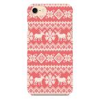 シンプルスマホ 各種 6 5 4 3 2 ハード スマートフォン スマホ ケース カバー ノルディック柄 E ニット カウチン