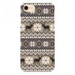 シンプルスマホ 各種 6 5 4 3 2 ハード スマートフォン スマホ ケース カバー ノルディック柄 I ニット カウチン