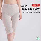 Yahoo! Yahoo!ショッピング(ヤフー ショッピング)インナー レディース ７分丈 吸汗速乾 日本製 メッシュ ゆったり らくらく 涼しい シニア せせらぎ物語 あす楽 SA16670 3L