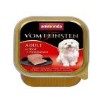 animonda 犬用 ウェットフード アニモンダ フォム ファインステン アダルト Adult 牛肉・豚肉・七面鳥の心臓 150g 無添加 無香料 無着色 dog visions