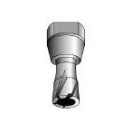 HiKOKI 板厚25mm用スチールコアN 0037-4491 16mm