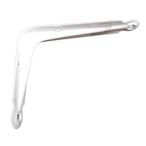 KGY ケイジーワイ工業 バラ カラー棚受 150×200 白 4963784112412 (765832)