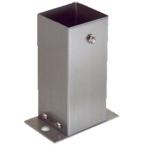 ステンレス装飾柱脚金物 ストレート 90角 柱受金物