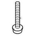 マキタ 911159-7 ナベ小ネジ M4x30 (部品/アクセサリー類)