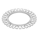 フクビ あんから用目皿ベース 内径106mm MB