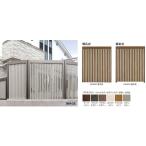 タカショー エバースクリーン 30×85スリット固定式 基本型H2400 フレーム：ブラウンエボニ パネル：ブラックエボニ ※直送／個人宅不可