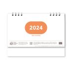 イムラ製 / 2024年度版 ポケット付きカレンダー（卓上タイプ） メモルダー