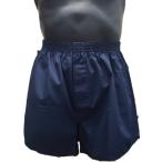 Yahoo! Yahoo!ショッピング(ヤフー ショッピング)トランクス メンズ 下着 Leトランクス 日本製 送料無料 紺色 （S M L LL） 綿100％ 前開き