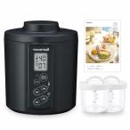 2025年最新・国産TANICA ヨーグルトメーカー HARIOガラス容器２個セット 温度調節(25〜70℃) ・タイマー・メモリ・ブザー付 1