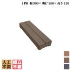 ウッドデッキステップ 人工木製 1s ダークブラウン ウッドデッキ diy 人工木 置くだけ