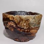 伊賀窯変ぐい呑 共箱付　蓮 善隆 H-4