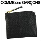 コムデギャルソン ミニ財布 コンパクト コインケース COMME des GARCONS レディース メンズ ブラック SA310EA EMBOSSED BLACK