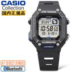 カシオ コレクション 歩数計測機能 WS-B1000-1AJF ブラック CASIO Collection スマートフォンリンク デジタル 八角形 オクタゴンケース メンズ